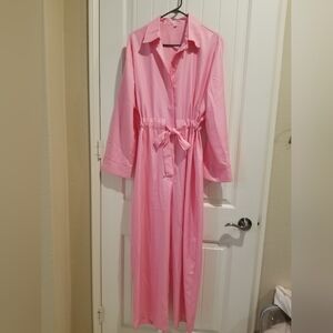 Bubblegum Pink Jumpsuit